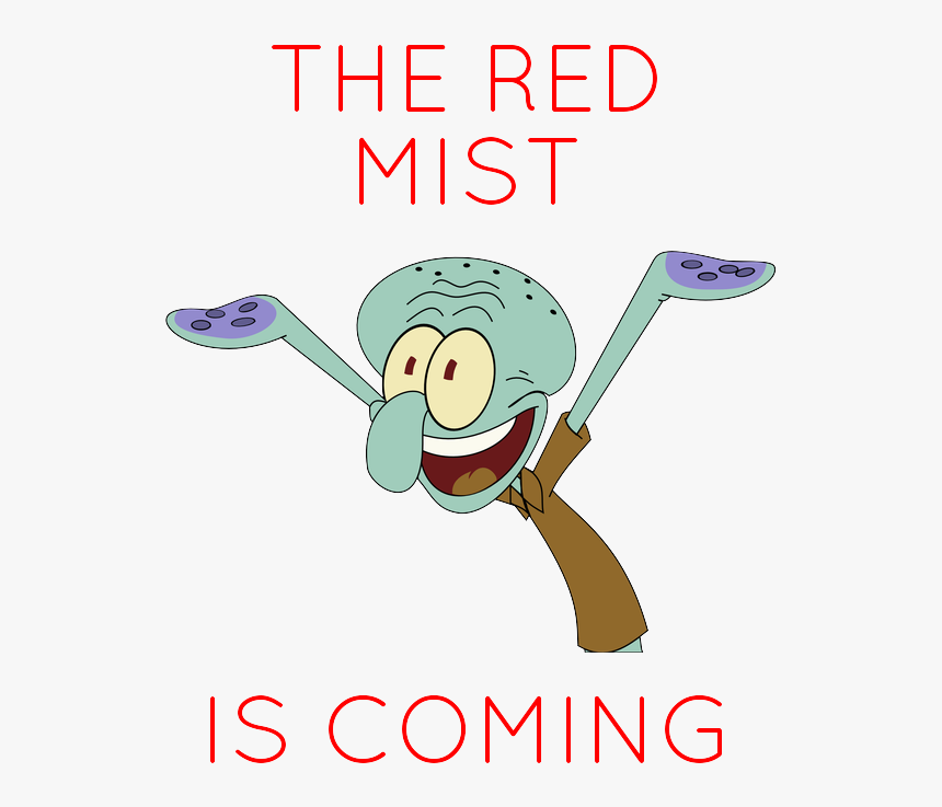Red mist spongebob. Red mist squidward. Суицид сквидварда крипипаста. Red mist squidward. Сквидвард суисайд крипипаста.