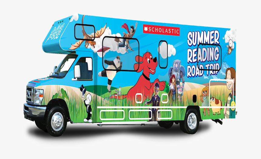 Scholastic Summer Reading Road Trip, HD Png Download