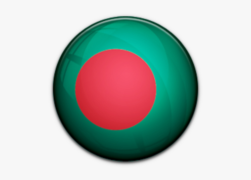 Bangladesh Flag Round Png, Transparent Png