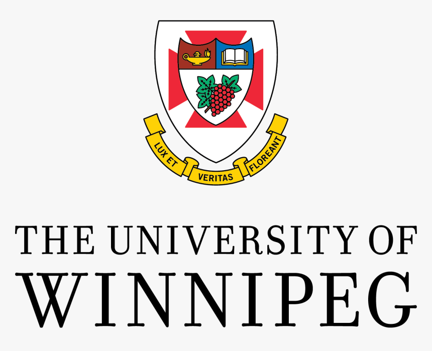 Uw Logo Centre Black Text - University Of Winnipeg, HD Png Download