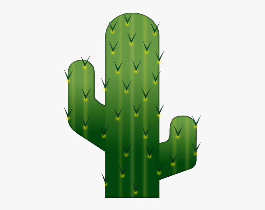 Transparent Background Cactus Emoji, HD Png Download
