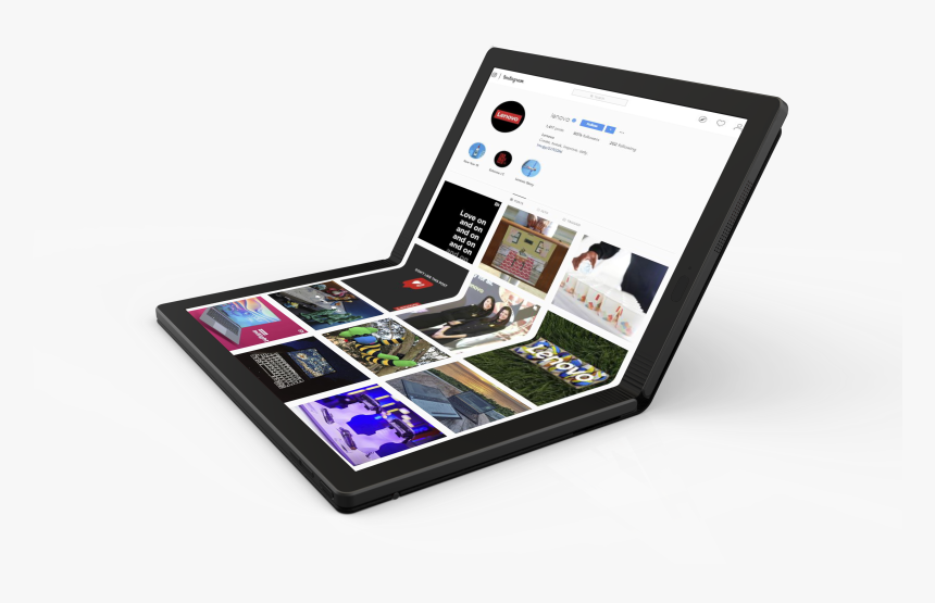 Lenovo Foldable Laptop Prototype Due In - Lenovo Thinkpad X1 2020, HD Png Download