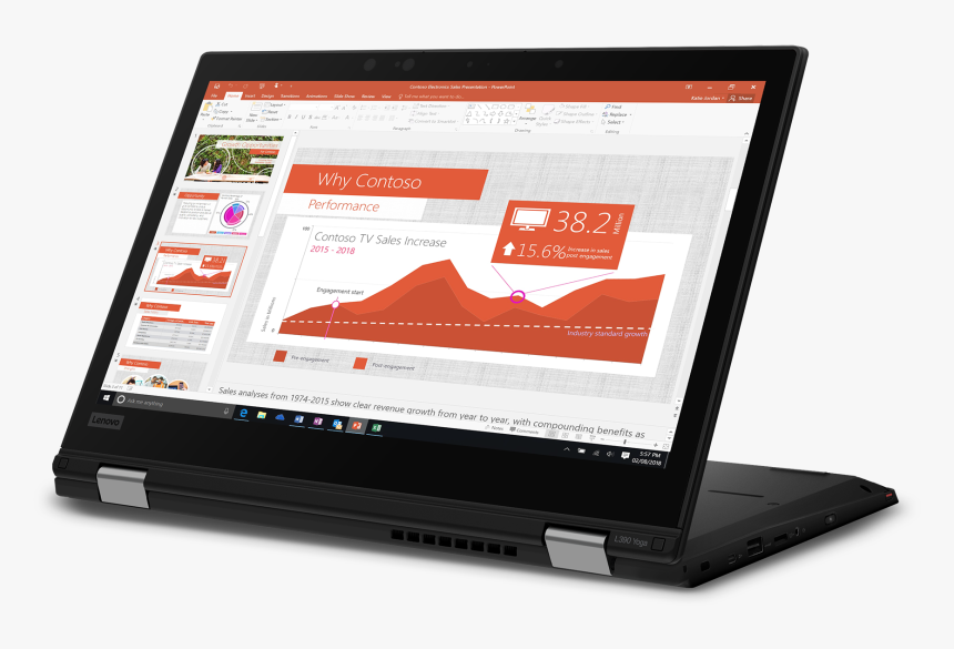 Lenovo Thinkpad L390 Yoga I5, HD Png Download