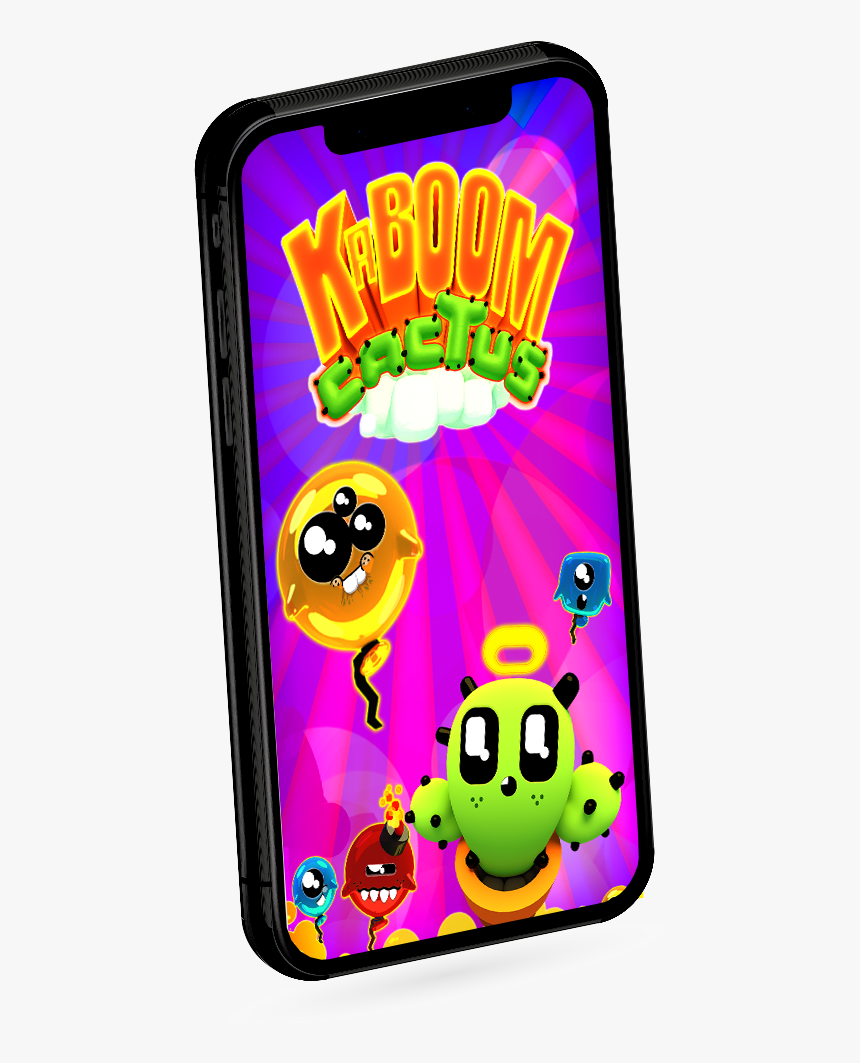 Kaboom Cactus - Mobile Phone, HD Png Download