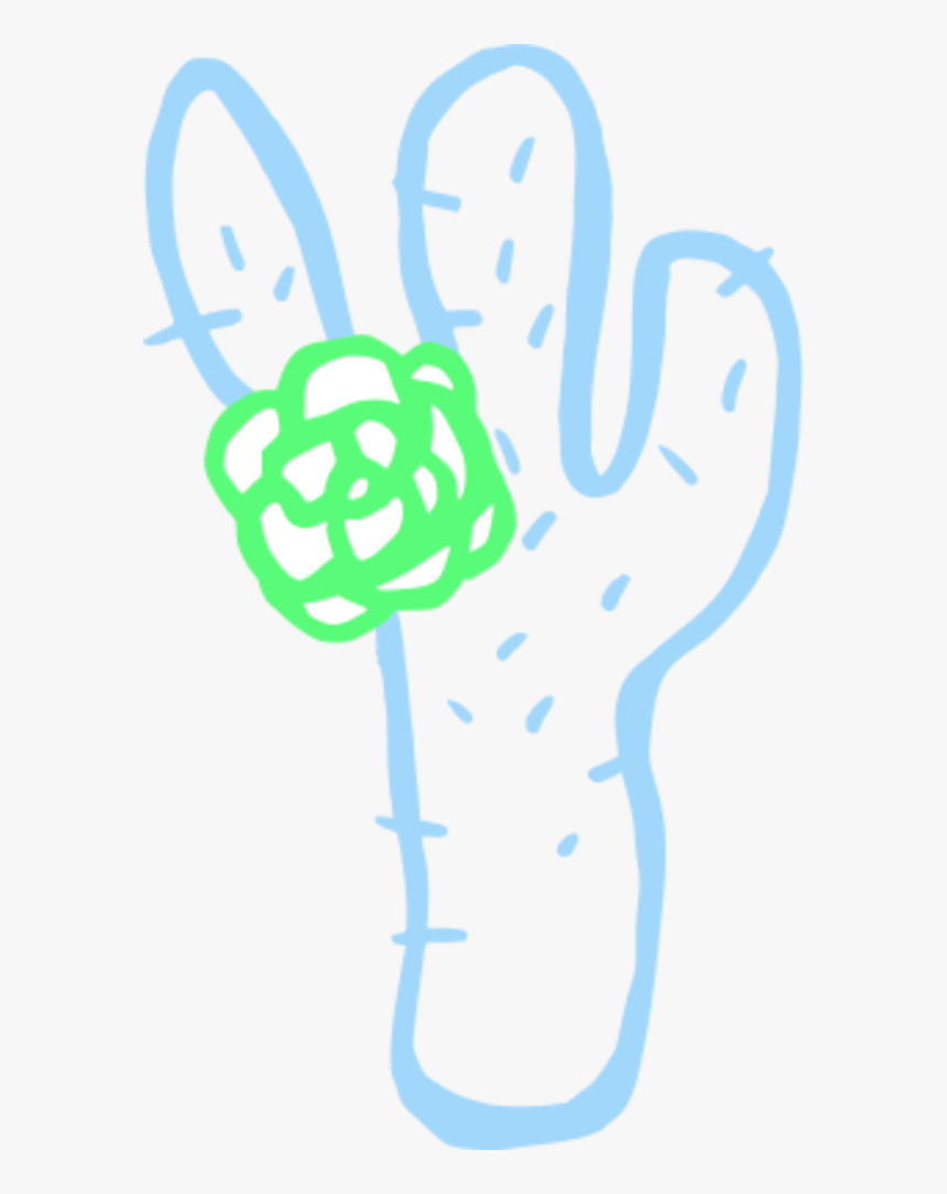 Cactus Plant Cartoon Simple - Clip Art, HD Png Download