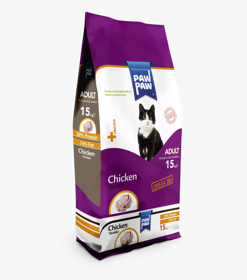Paw Paw Adult Cat Food Kitten, HD Png Download , Transparent Png