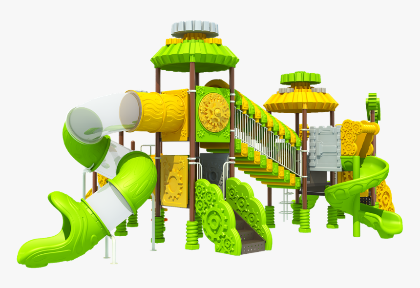 Amusement Park Safety Seesaw And Slide Equipment - Illustration, HD Png Download