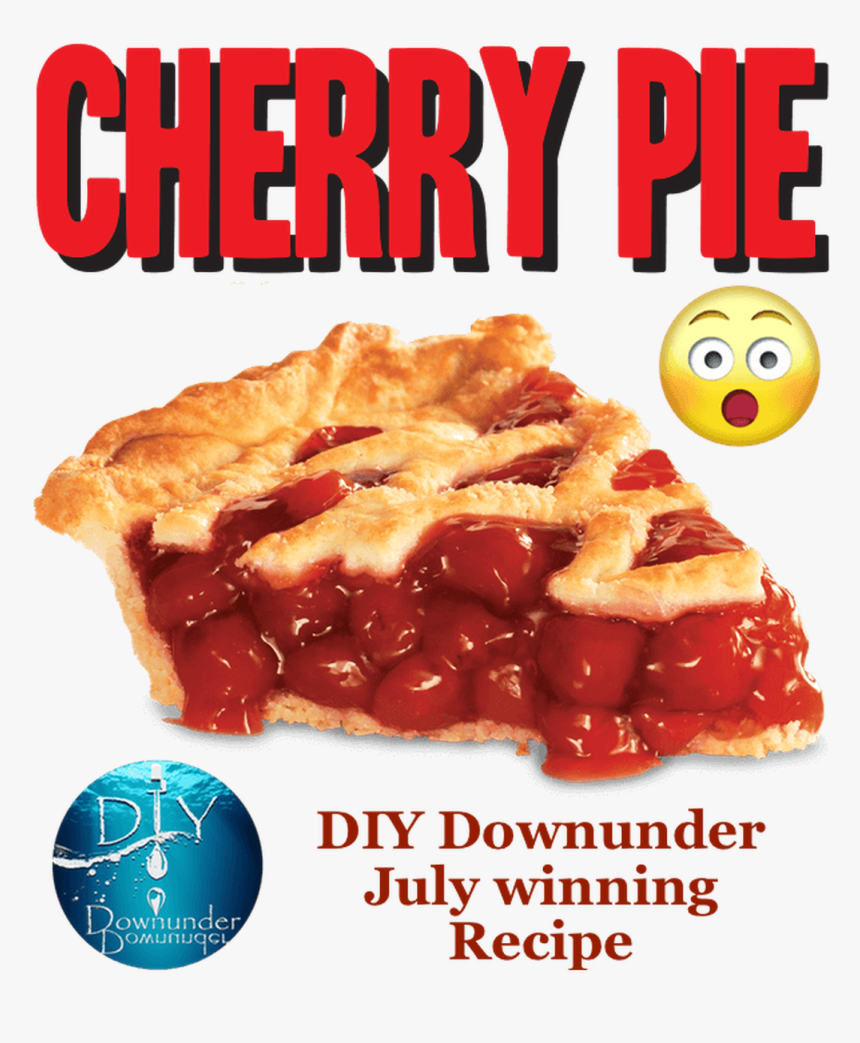 Baked Cherry Pie - Piece Of Pie Transparent, HD Png Download