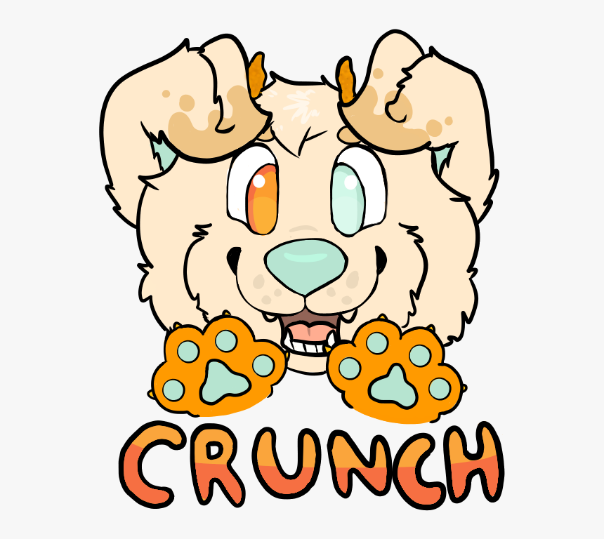 Crunch Puppy Paws Badge, HD Png Download