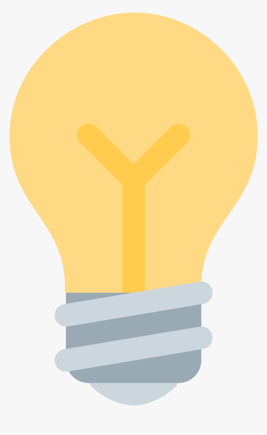 File Twemoji 1f4a1 Svg Light Bulb Emoji Png, Transparent Png , Transparent Png Image PNGitem