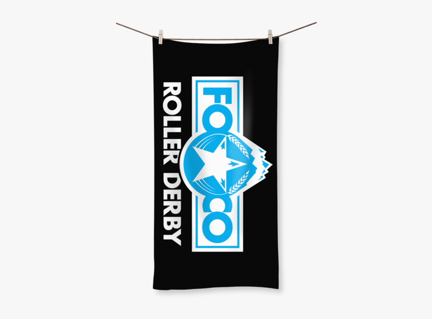 Foco Roller Derby Sublimation All Over Towel - Banner, HD Png Download