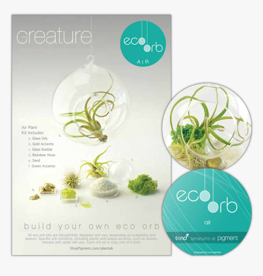 Product Package Design For The Build Your Own Eco Orb - Flyer, HD Png Download
