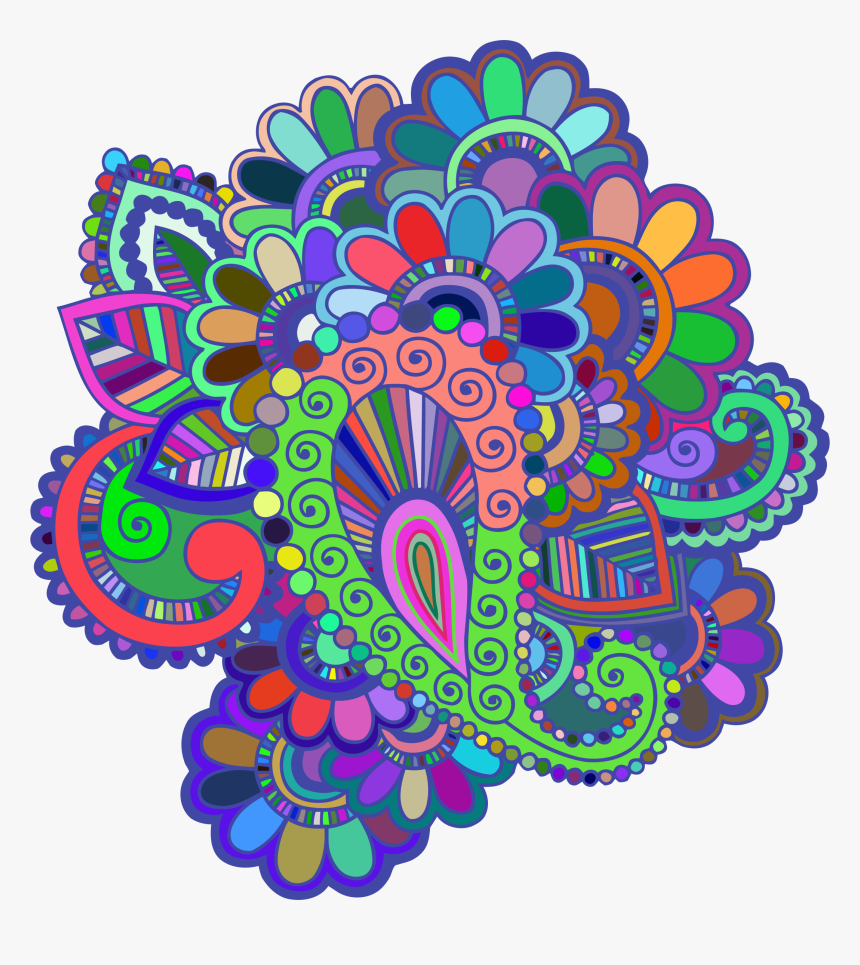 Prismatic Henna Tattoo - Henna Tattoo Designs, HD Png Download