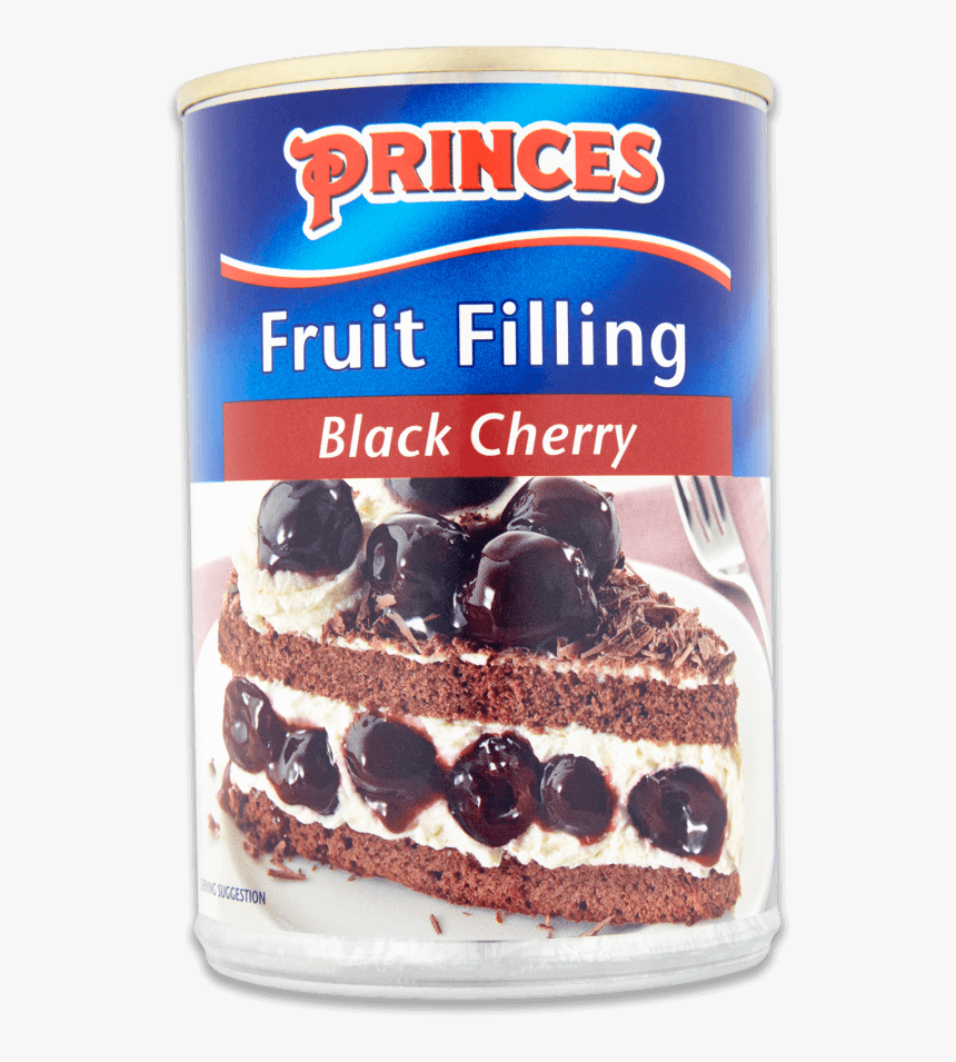 Black Cherry Fruit Filling - Princes Fruit Filling Apple 395g, HD Png Download