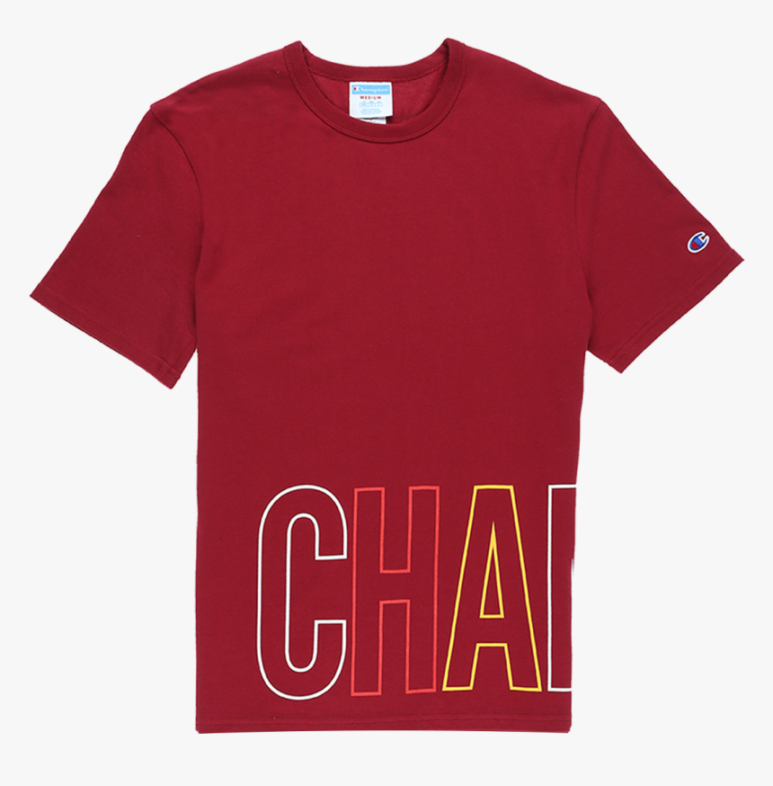 Black Champion Script T Shirt, HD Png Download