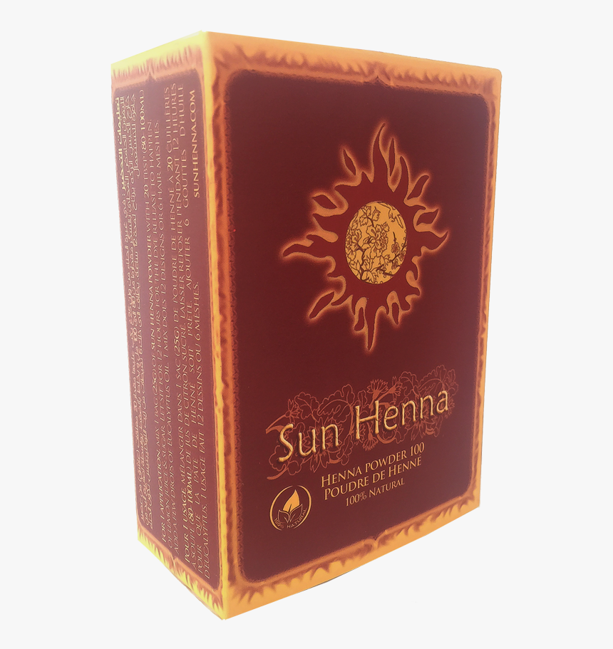 Sun Henna Powder 100g - Box, HD Png Download