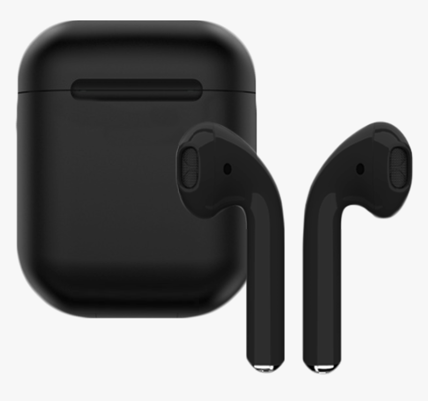 Black Air Pods Png, Transparent Png
