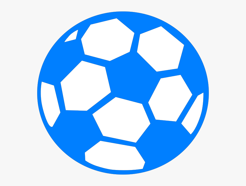 Soccer Ball Clip Art Blue - Vector Soccer Ball Png, Transparent Png
