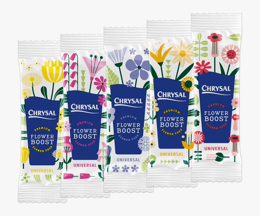Transparent Flower Graphic Png - Chrysal Better Bloom Liquid Sticks, Png Download