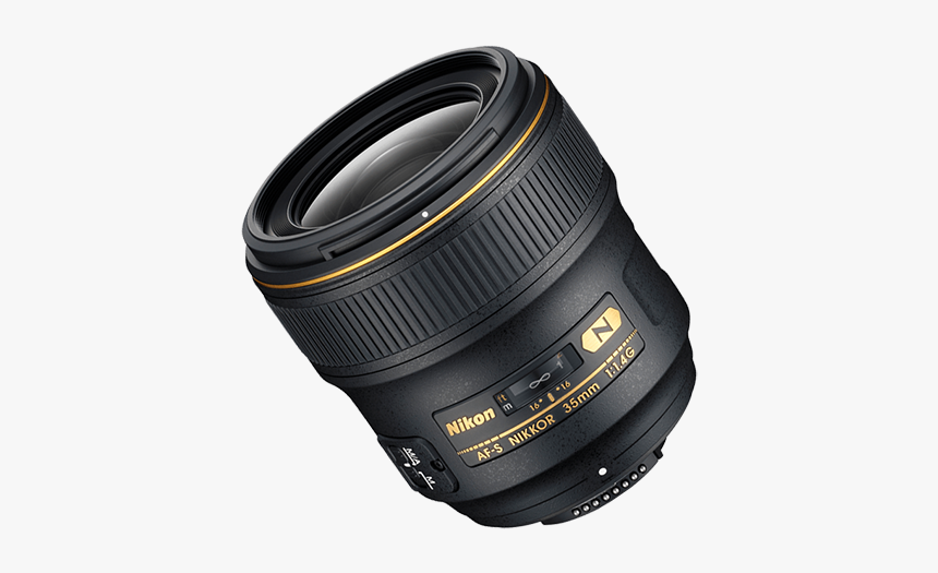 Lente Nikon 35mm Png, Transparent Png