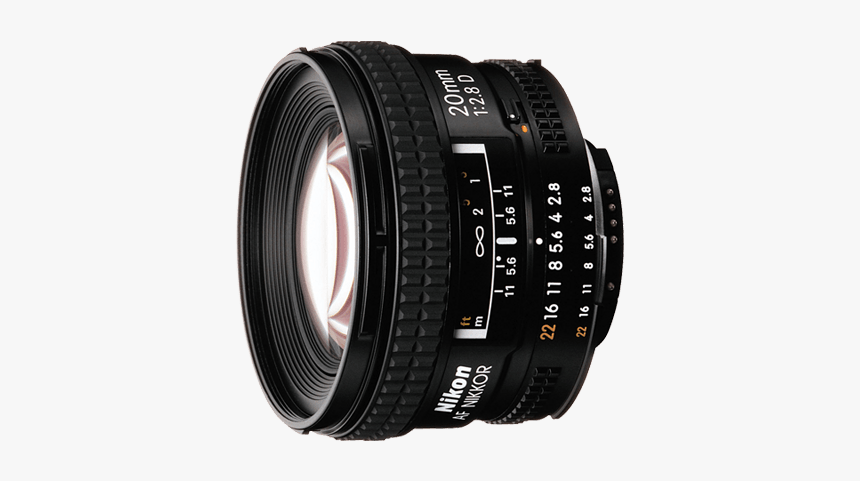 Nikon 20mm F2 8d Af Nikkor Lens, HD Png Download