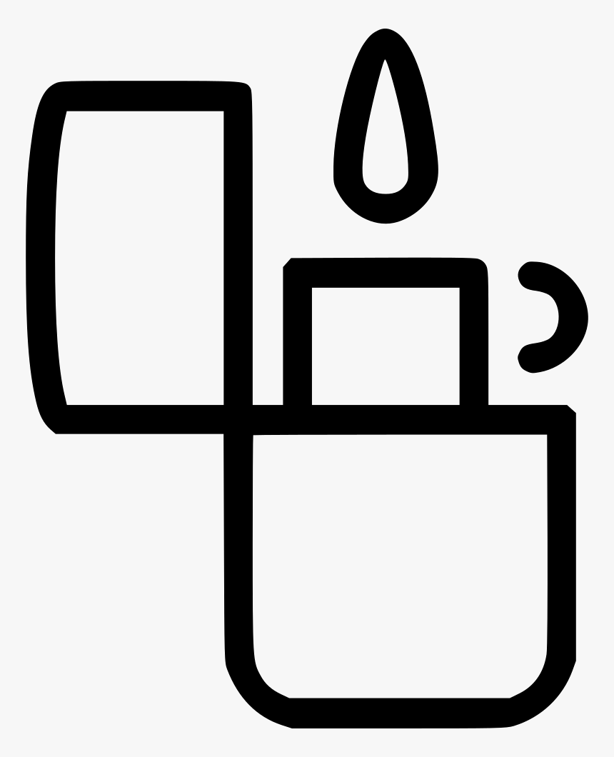 Lighter Fire Zippo, HD Png Download