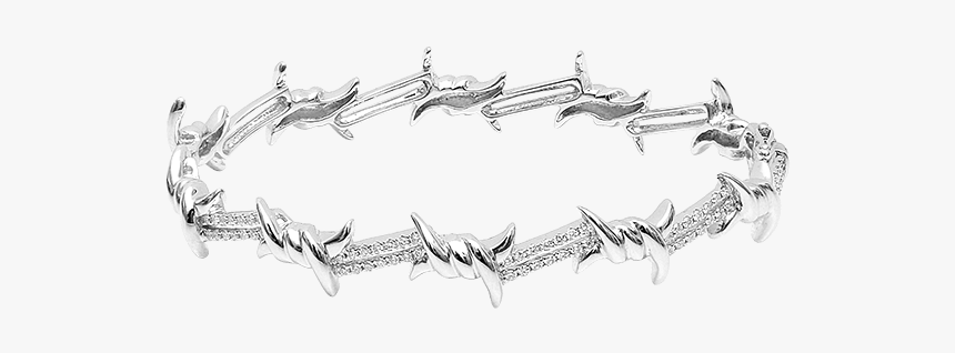 Barbwire Png Transparent Image - Collana Filo Spinato Oro, Png Download