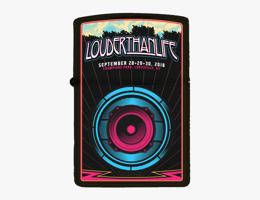 Louder Than Life 2018 Zippo - Louder Than Life Zippo, HD Png Download