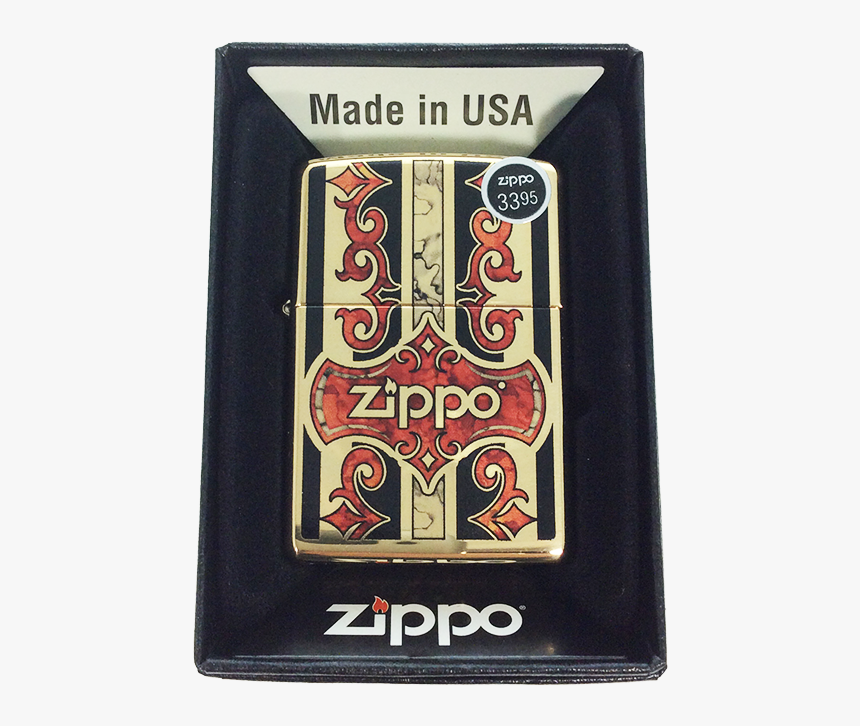 Zippo Brass Red Black Fusion - Zippo Pulp Fiction Lighter, HD Png Download