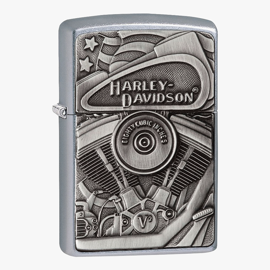 Zippo Harley Davidson Flag, HD Png Download
