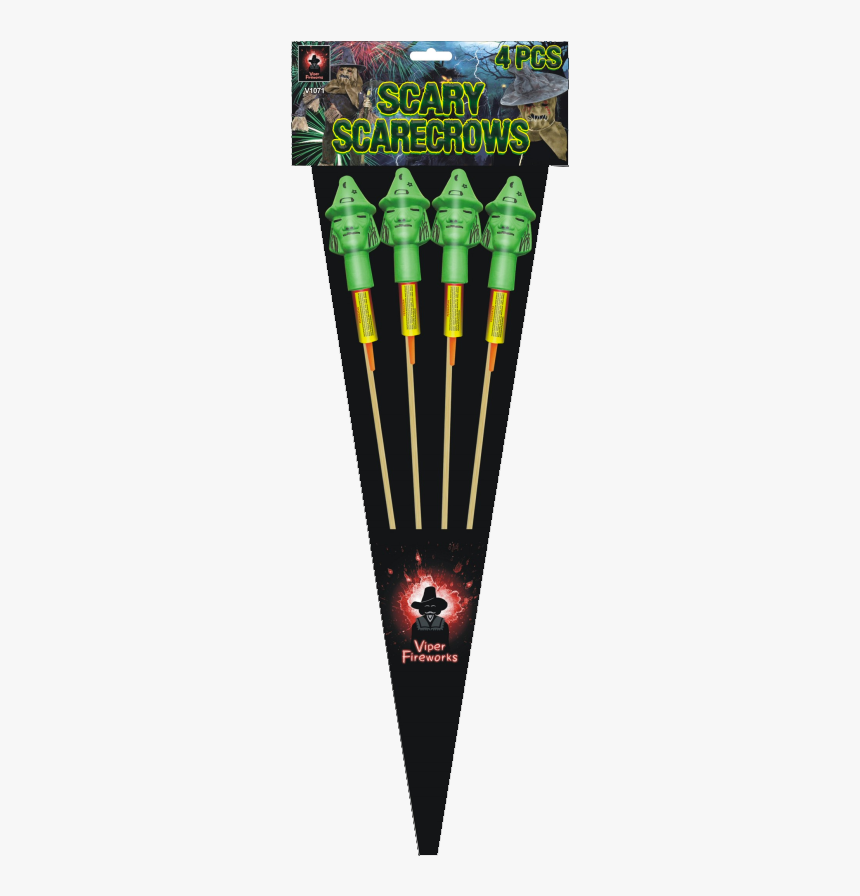 Scary Scarecrows Rocket Fireworks - Archery, HD Png Download