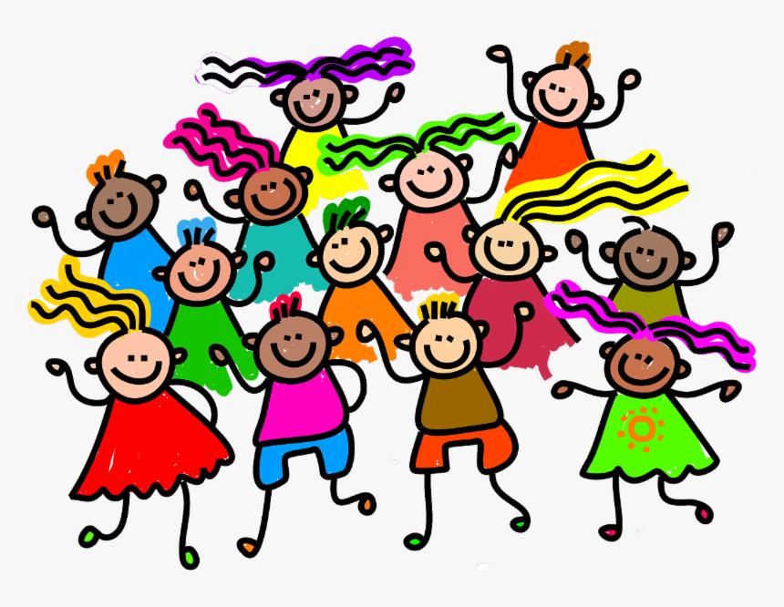 Transparent Dish Ran Away With The Spoon Clipart - Diverse Children Clip Art, HD Png Download