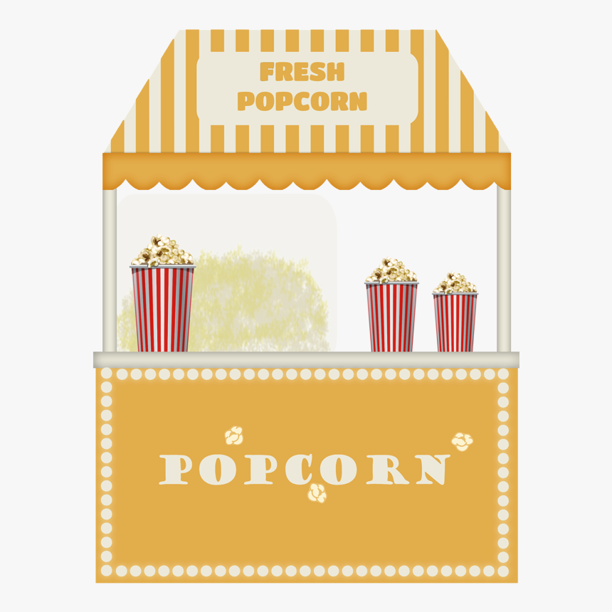 Maïs, Popcorn, Png Transparent - Cotton Candy Booth Clipart, Png Download