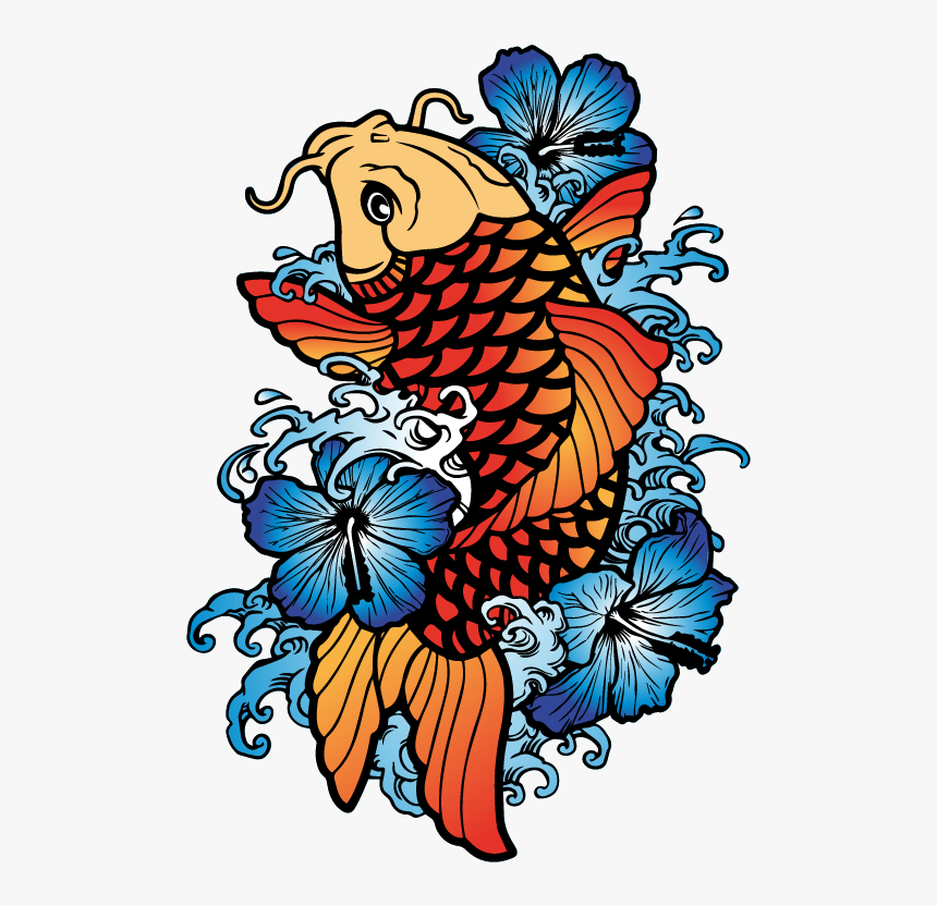 Affordable Gallery Of Awesome Cheap Great Interesting - Pez Koi En Color, HD Png Download