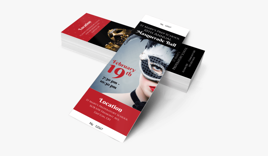 Event Fundraiser Ticket Template Preview - Fundraising Event Ticket Design, HD Png Download