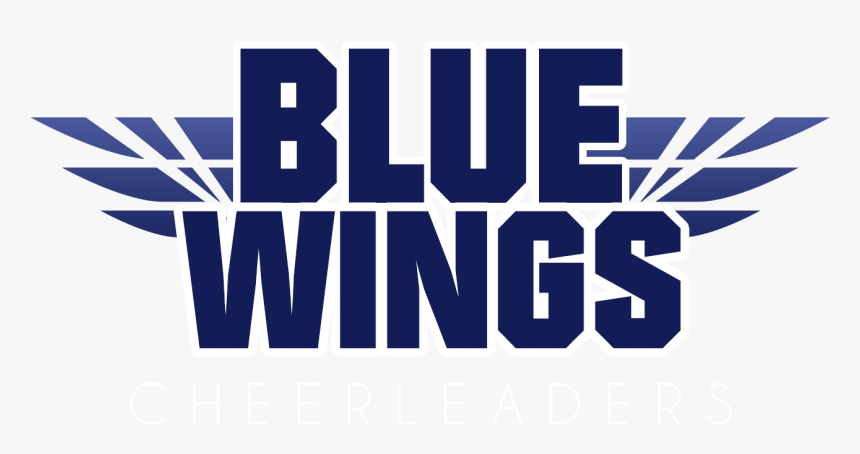 Blue Wings Cheerleaders - Graphic Design, HD Png Download