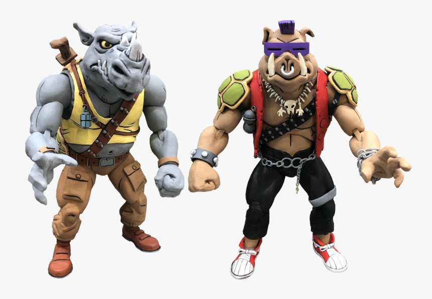 Neca Bebop And Rocksteady, HD Png Download