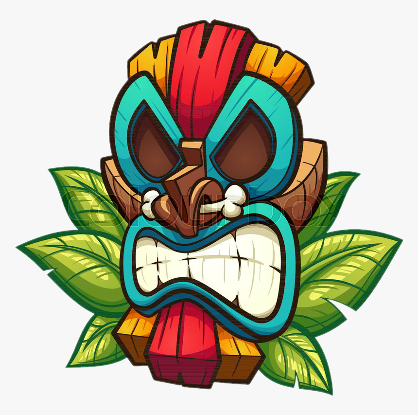 #mascara Tiki - Tiki Mask, HD Png Download