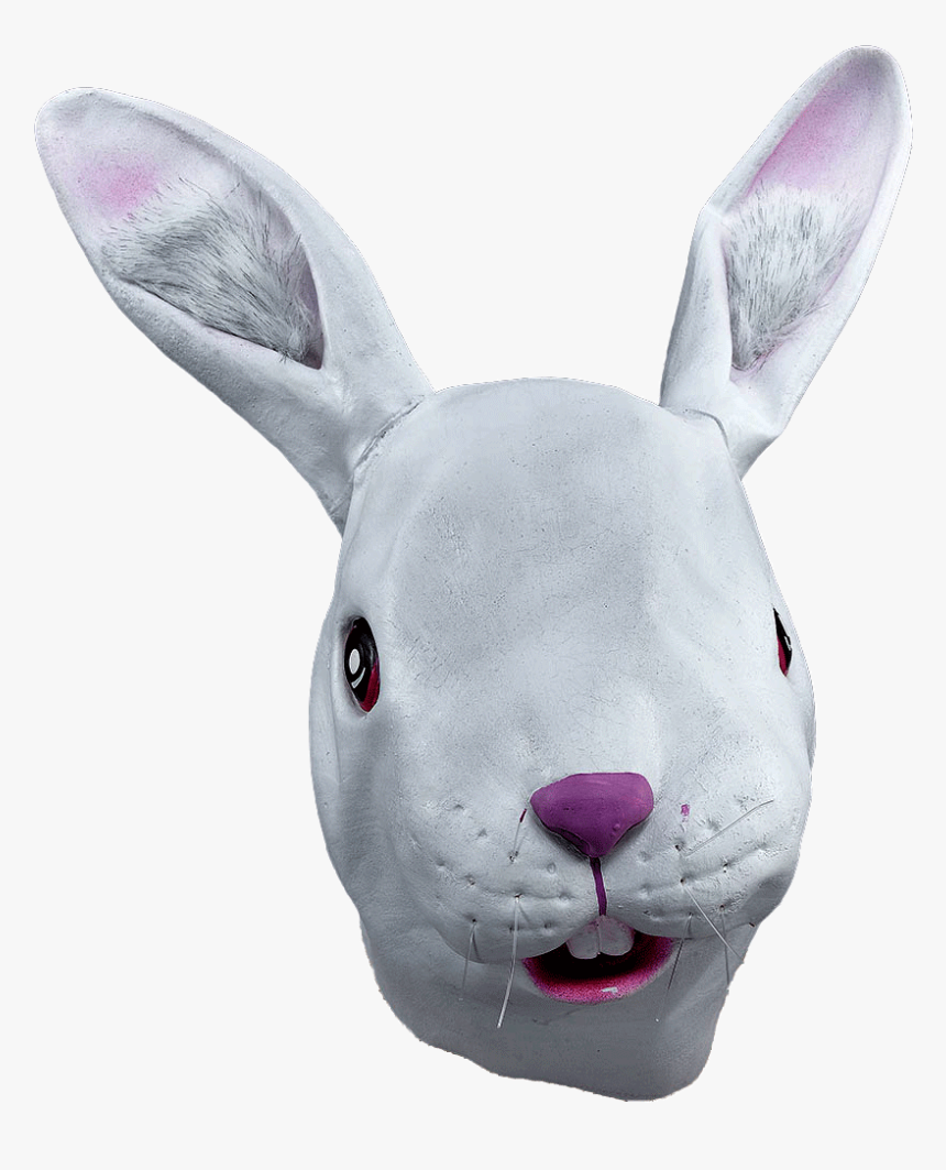 Máscara Completa Conejo - Rabbit Head Mask Png, Transparent Png