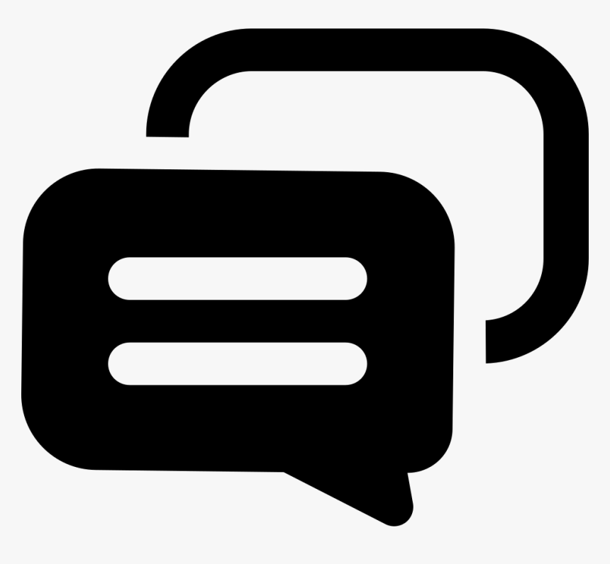 Talk Bubbles - Talk Icon Png, Transparent Png
