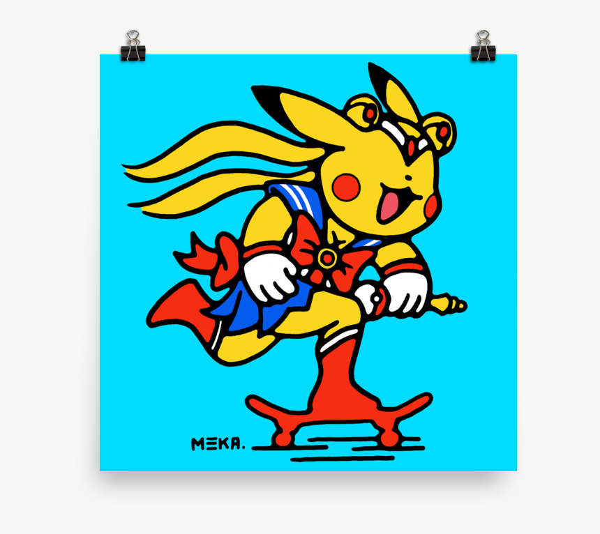 Kp Sailor Moon Mockup Transparent Transparent - Cartoon, HD Png Download