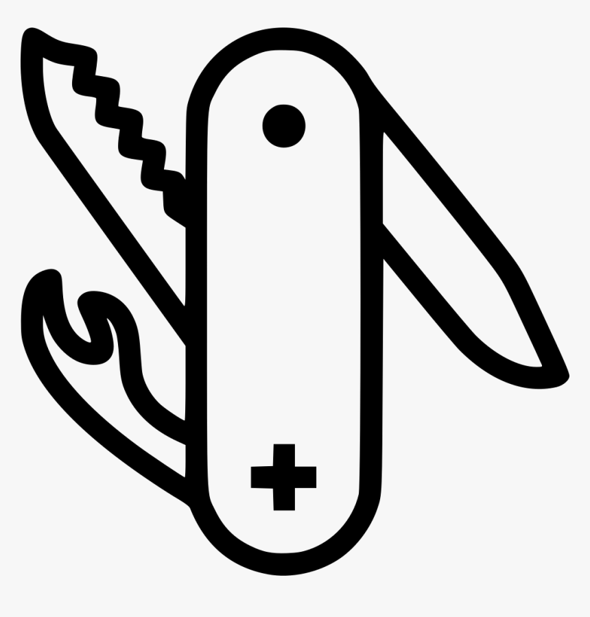 Swiss Army Knife - Swiss Army Knife Icon, HD Png Download