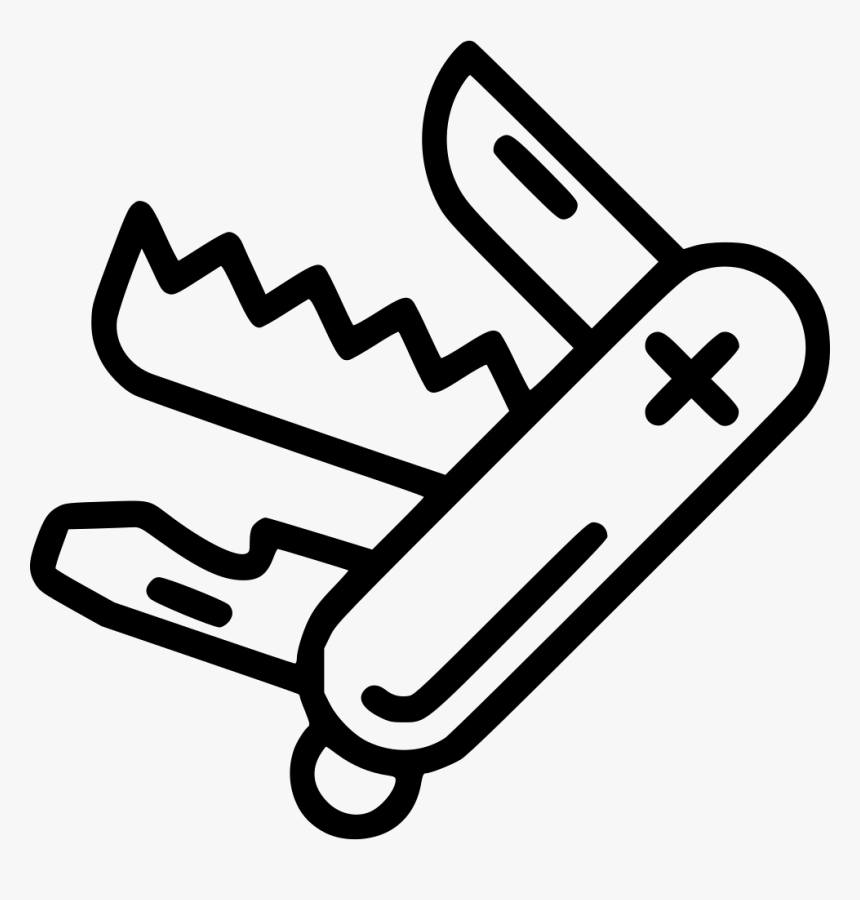 Swiss Army Knife - Swiss Army Knife Svg, HD Png Download