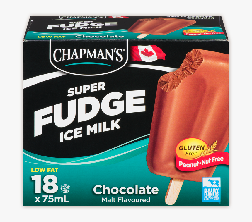 Chapman S Chocolate Fudge - Chapmans Fudge Bars, HD Png Download