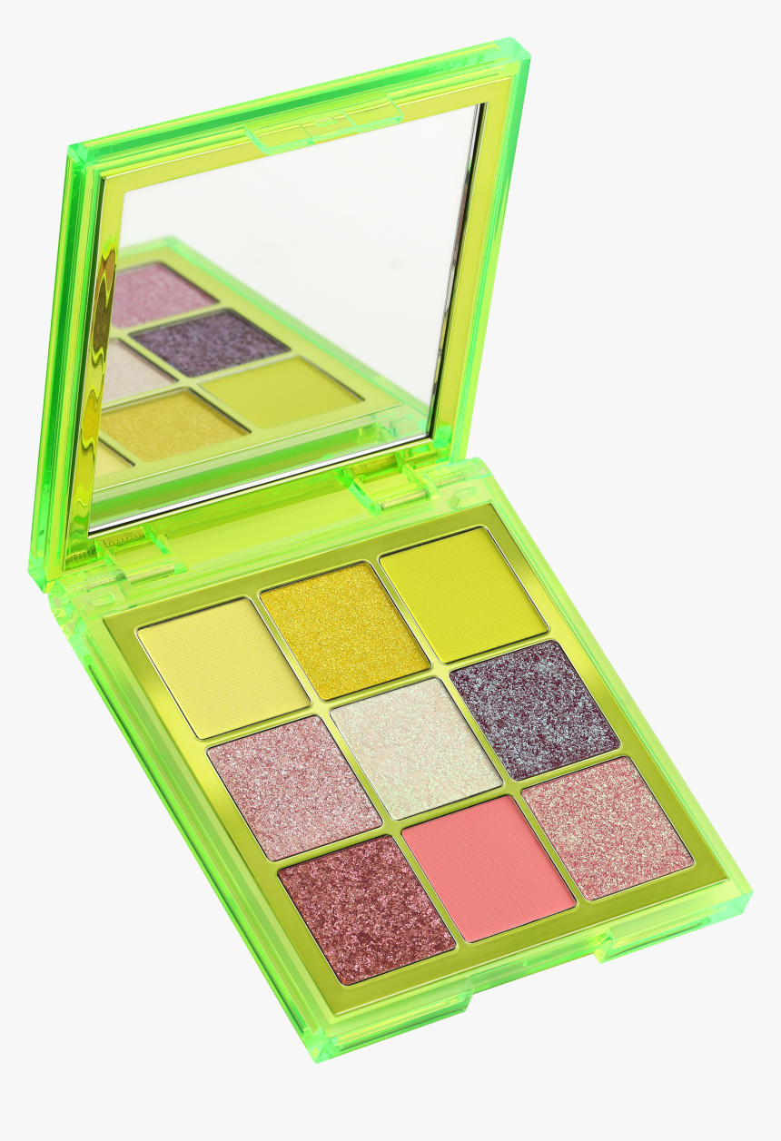 Neon Obsessions Palette Green, Neon Green, Hi-res - Neon Obsession Huda Beauty, HD Png Download
