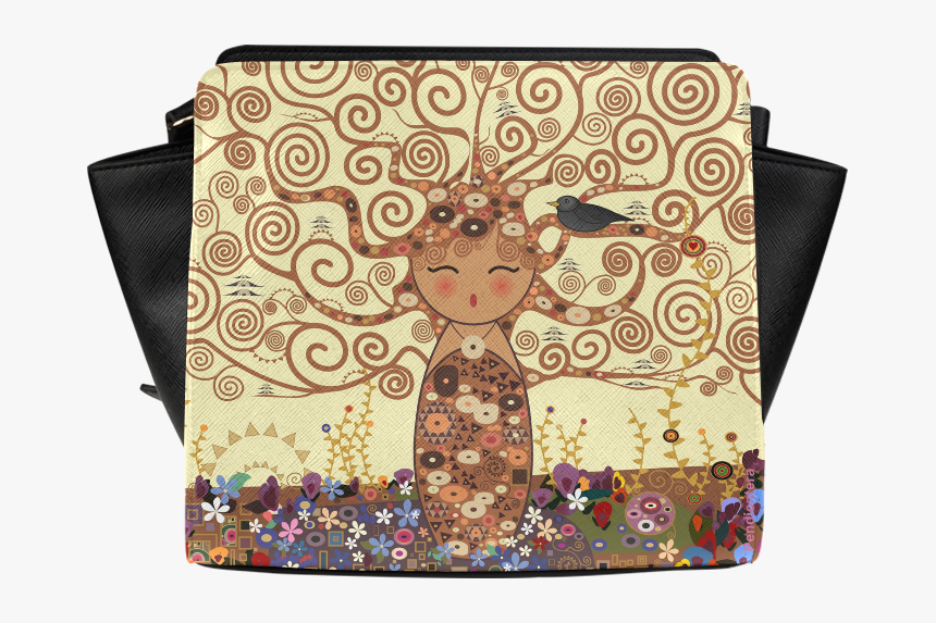 Kokeshi Tree Of Life Satchel Bag - Arbol De La Vida, HD Png Download