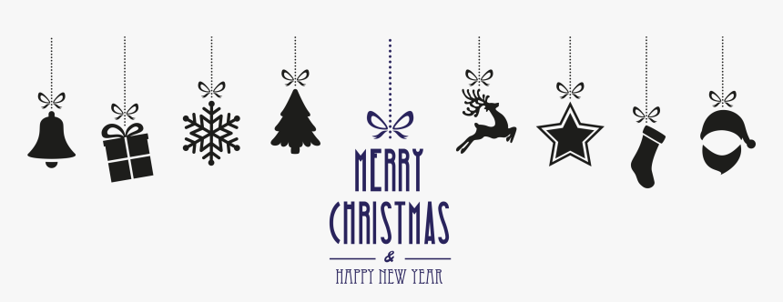 Transparent Vintage Merry Christmas Clipart - Merry Christmas Decoration Christmas Png, Png Download