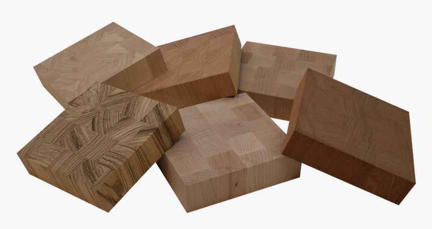 End Grain Butcher Block Sample - Plywood, HD Png Download , Transparent ...