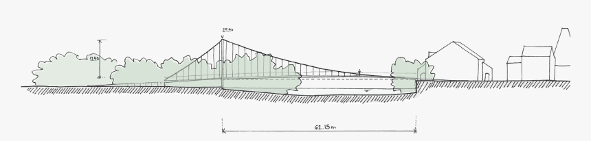Suspension Bridge, HD Png Download