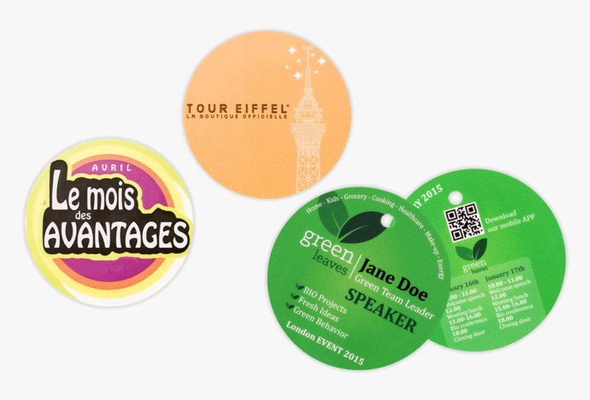 Event Badge 70mm Round 
 Title Event Badge 70mm Round - Vivo En Buenos Aires, HD Png Download